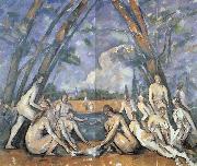 Paul Cezanne Large Bathers oil